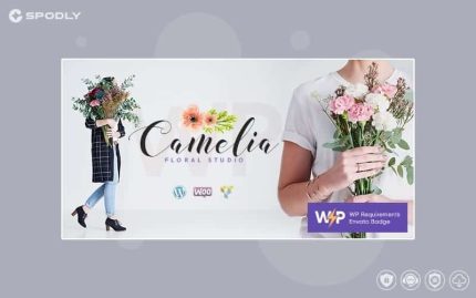 Camelia | Floral Studio Florist WordPress Theme