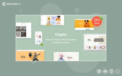 Capie - Minimal Creative WooCommerce WordPress Theme