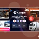 Cargon - Logistics, Cargo & Transportation HTML Template