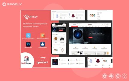 Cartsly - Responsive Multi-Purpose OpenCart Template