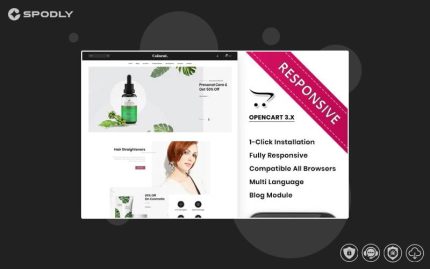 Coinent – The Cosmetic Store Responsive OpenCart Template