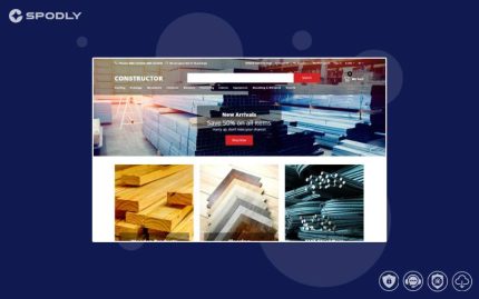Constructor – Building Materials Creative OpenCart Template