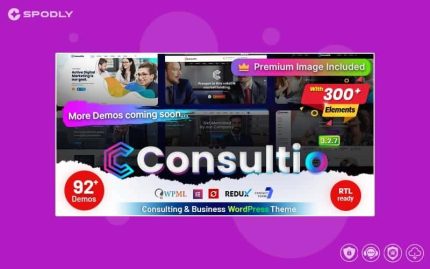 Consultio - Consulting Corporate WordPress Theme