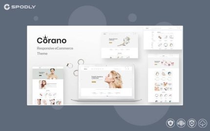 Corano – Jewellery OpenCart Theme - Page Builder Layouts
