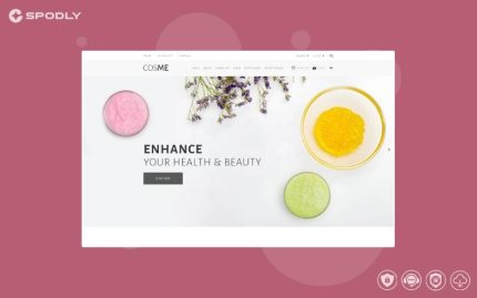 Cosmetics Store Responsive OpenCart Template