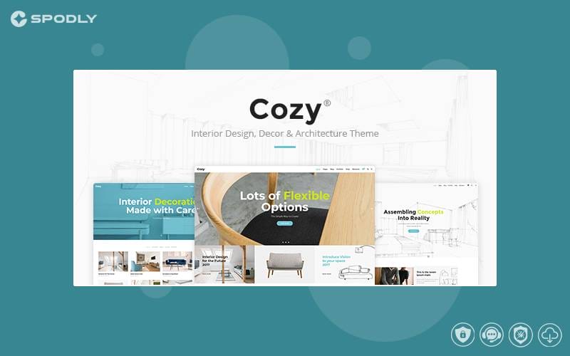 Cozy - Interior Design WordPress Theme Cozy - Interior Design WordPress Theme