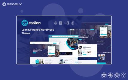 Easilon - Loan & Finance WordPress Theme