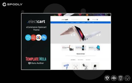 ElectCart - Electronics Store and Computer Store OpenCart Template