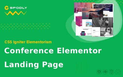 Elementorism Conference Elementor Landing Page