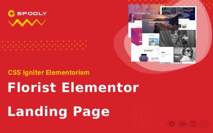 Elementorism Florist Elementor Landing Page