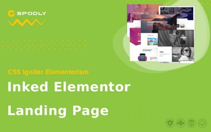 Elementorism Inked Elementor Landing Page