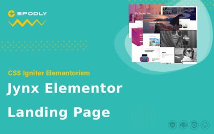 Elementorism Jynx Elementor Landing Page