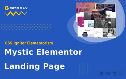Elementorism Mystic Elementor Landing Page