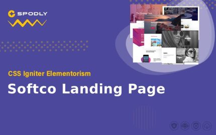 Elementorism Softco Landing Page
