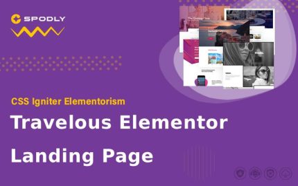 Elementorism Travelous Elementor Landing Page