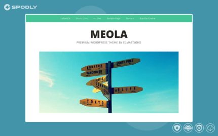 Elmastudio - Meola - WordPress Theme