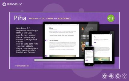 Elmastudio Piha WordPress Theme
