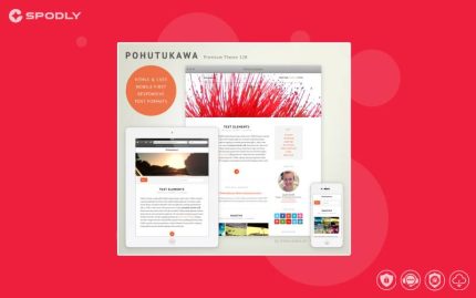 Elmastudio Pohutukawa WordPress Theme