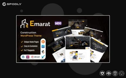 Emarat - Construction WordPress Theme