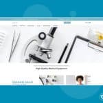 Emed - Medical Equipment Multipage Clean OpenCart Template