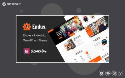 Endus - Industrial Manufacturing WordPress Theme