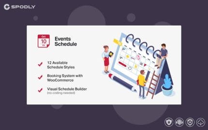 Events Schedule - WordPress Events Calendar Plugin