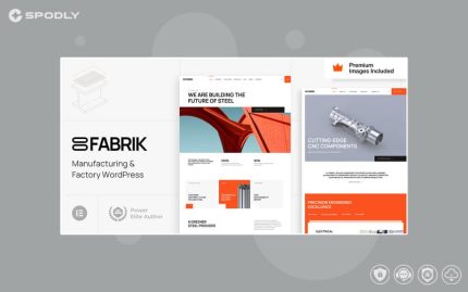 Fabrik - Factory Manufacturer WordPress Theme