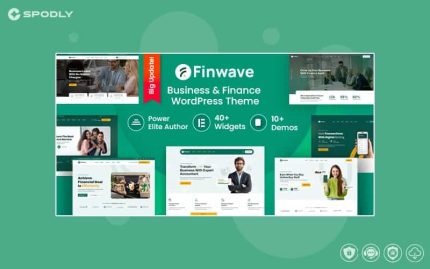 Finwave - Business and Finance WordPress Theme