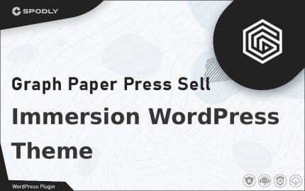 Graph Paper Press Immersion WordPress Theme