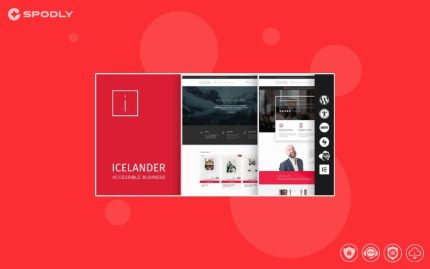 Icelander - Accessible Business Portfolio & WooCommerce WordPress Theme
