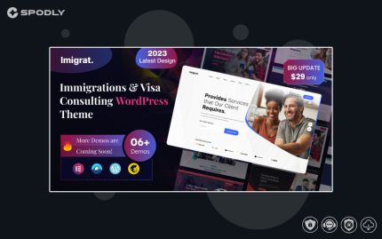 Imigrat - Immigration & Visa Consulting WordPress Theme