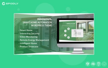 Ingenious - Smart Home Automation WordPress Theme