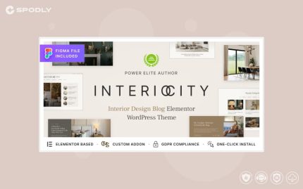Interiocity - Home Decor Blog and Interior Design Magazine WordPress Theme