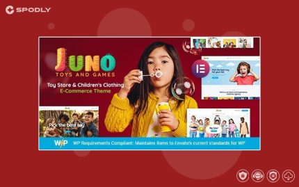 Juno | Kids Toys & Games Store WordPress Theme