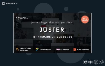 Juster - Multi-Purpose WordPress Theme