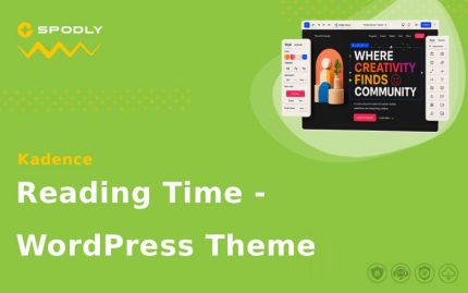 Kadence - Reading Time - WordPress Theme