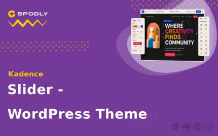 Kadence - Slider - WordPress Theme