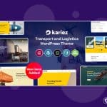 Kariez - Transportation & Logistics WordPress Theme