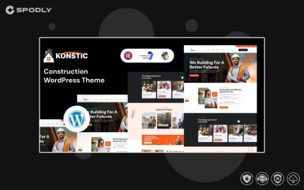 Konstic - Construction WordPress Theme
