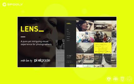LENS - An Enjoyable Photography WordPress Theme