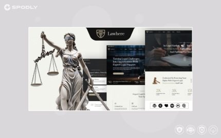 Lawhere - Attorney WordPress Theme