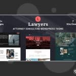 Lawyers - Attorney Consulting WordPress Theme