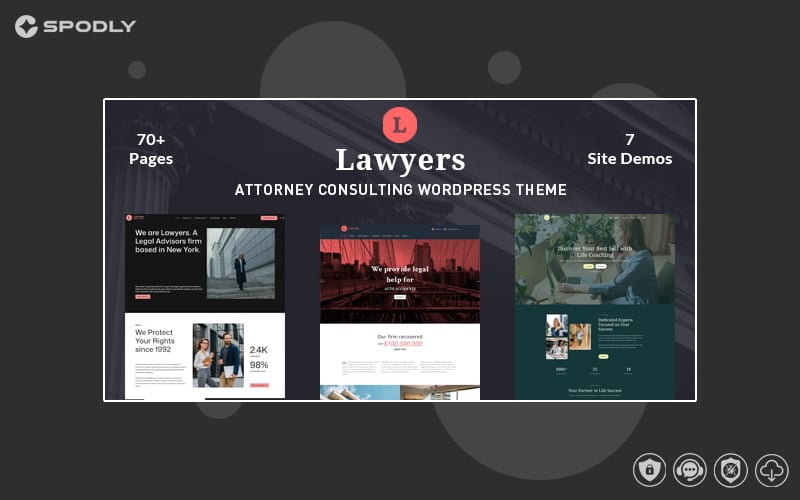 Lawyers - Attorney Consulting WordPress Theme Lawyers - Attorney Consulting WordPress Theme