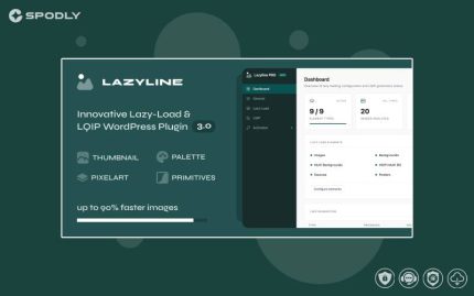 Lazyline – Innovative Lazy-Load & LQIP WordPress Plugin