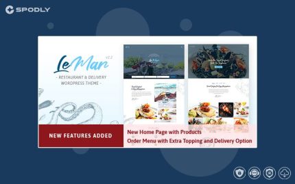 LeMar - Seafood Restaurant WordPress Theme
