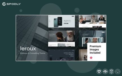 Leroux - Business Consulting WordPress Theme