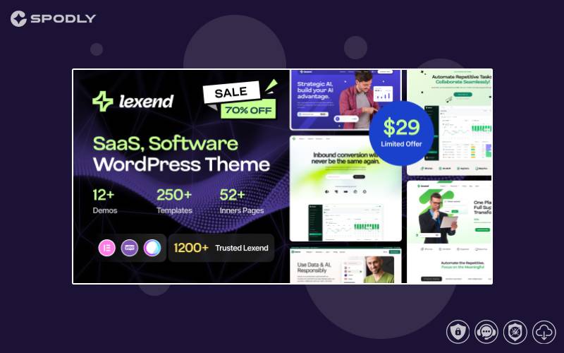 Lexend - Software, SaaS & Startup WordPress Theme Lexend - Software, SaaS & Startup WordPress Theme