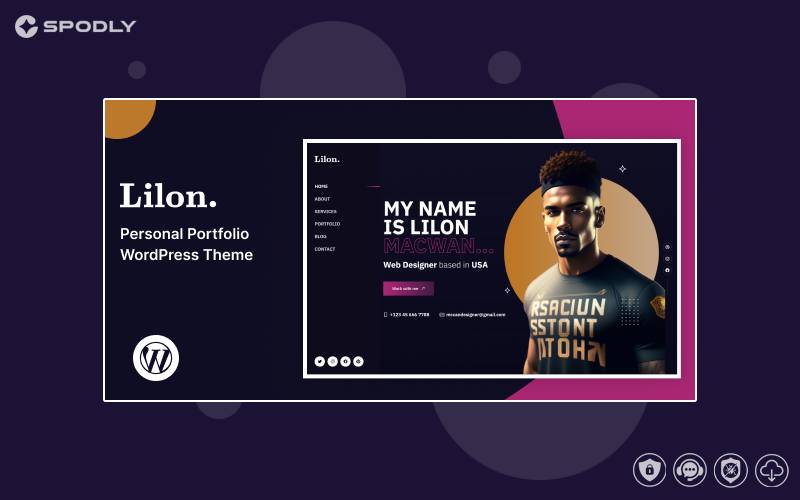 Lilon – Personal Portfolio WordPress Theme Lilon – Personal Portfolio WordPress Theme