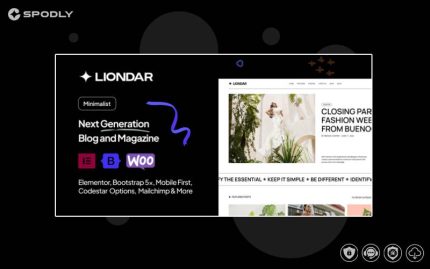 Liondar - Creative Magazine Theme