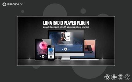 Luna Web Radio Player Plugin